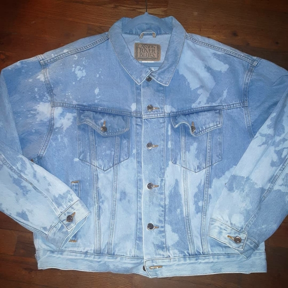 Vintage Denim Harley Davidson Patch Jacket - Picture 2 of 2